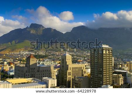 City of Cape Town in South Africa