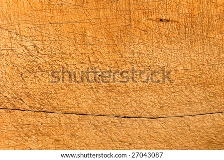 Fragment wooden trough