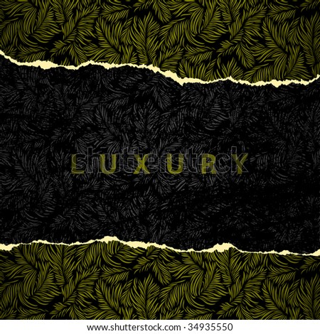 Elegant Wallpaper on Luxury Seamless From Elegant Tattered Wallpaper Stock Vector 34935550