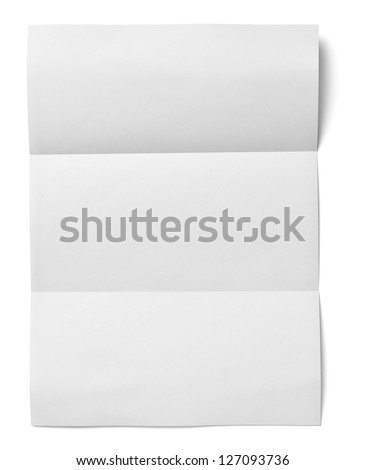 close up of a crumpled unfolded piece of paper on white background close up of a crumpled unfolded piece of paper on white background