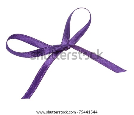 Purple Ribbon Logo