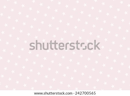 Pastel pink star pattern on light pink background. Light enough to overlay text. Large enough for full bleed tabloid.