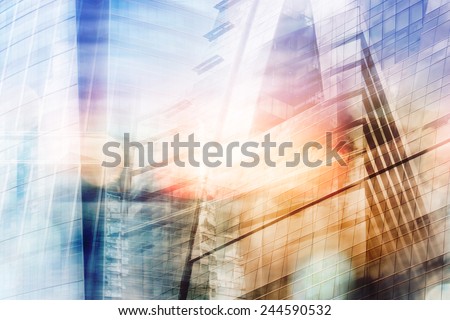 Buildings abstract background