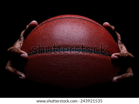 Basketball and Hand Dribbling