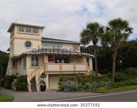 Three story beach house found in Florida.