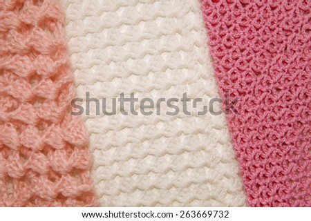 knitted woolen shawl
