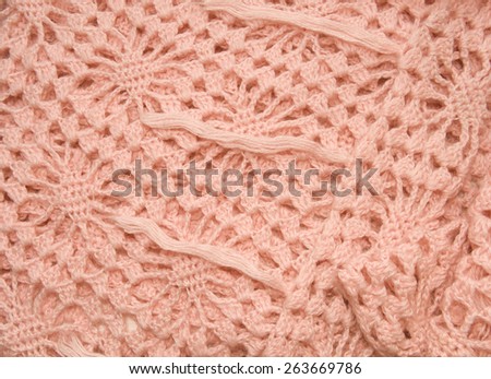 knitted woolen shawl