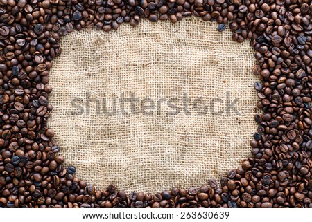 roasted coffee beans, can be used as background