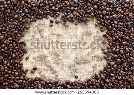 roasted coffee beans, can be used as background