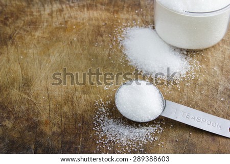 Sugar meaning granulated