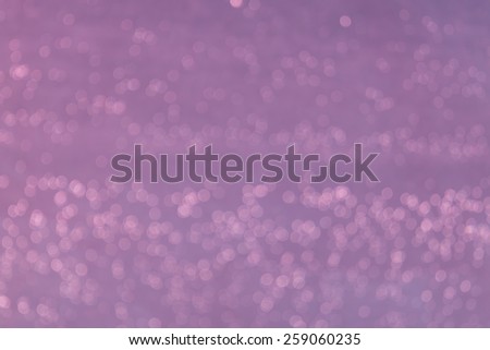 Bokeh purple lights abstract background