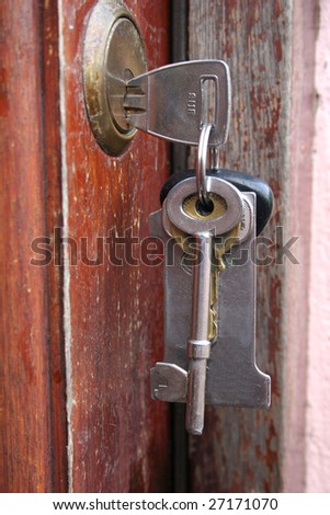 keys in lock
