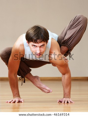 Men Doing Yoga