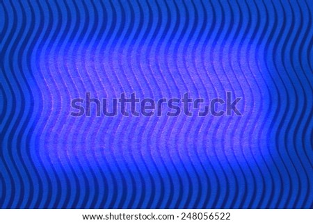 Abstract wavy background with light effect - blue.