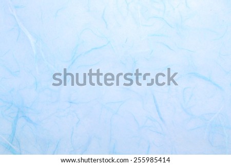 Backgrounds & textures shop. Paper background - texture of blue rice paper. Transparent.