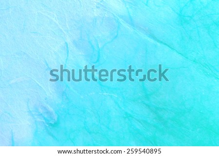 Backgrounds & textures shop. Abstract background - Japanese rice paper. Sea bright.