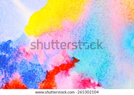 Abstract watercolor background. Today is grey skies, tomorrow is tears. Bright colors. Backgrounds & textures shop.
