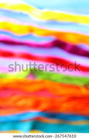 Modern abstract art. Blurry rainbow on the rainbow background. The lines. Backgrounds & textures shop.