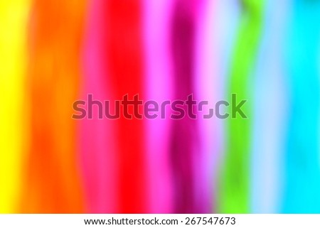 Modern abstract art. Blurry rainbow on the rainbow background. Happy background.