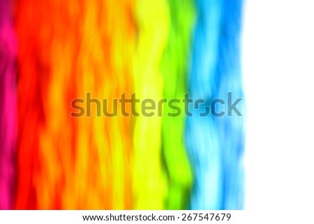 Modern abstract art. Blurry rainbow on the rainbow background. Slim lines. Backgrounds & textures shop.