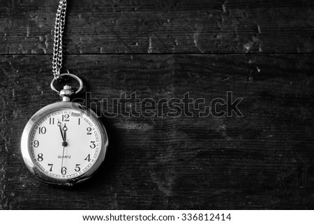 Clock. New year celebration time. Eve of midnight hour. December holiday. Old vintage watch. Number countdown. Celebrate festive background. Twelve hours. Happy minute.