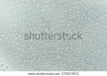 Silver Water Drops Abstract Texture