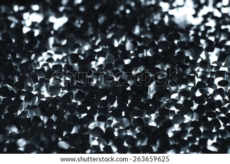 Chemical granules for industrial plastic production