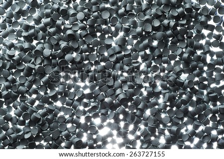 Chemical granules for industrial plastic production