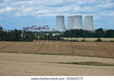 Nuclear power plant Temelin, Czech Republic, Europe