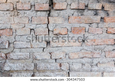 brick wall broke