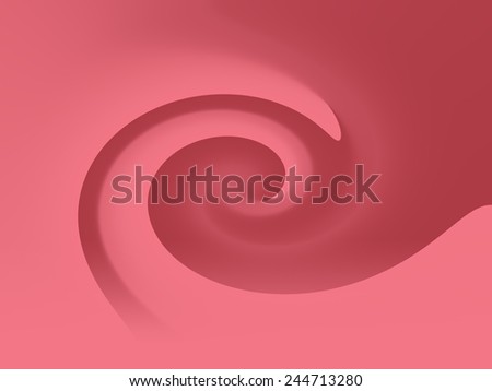 Flat soft red background wave