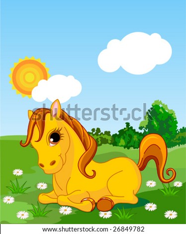 clip art sunny day. on a sunny day. Background