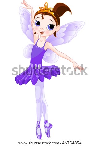 Ballerina With Wings