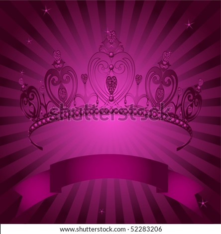 princess crown cartoon. true princess crown on
