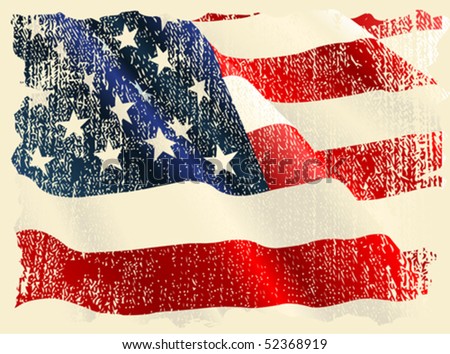 stock vector USA flag theme background and texture