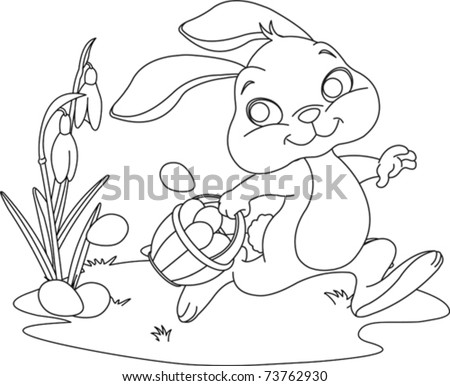 cute easter eggs coloring pages. coloring pages of easter bunny