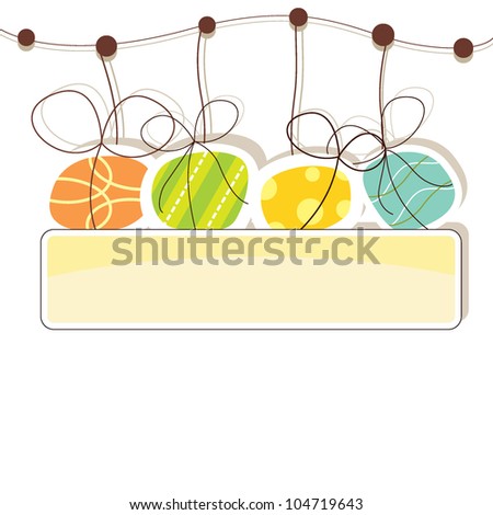 Vector Hanging Banner