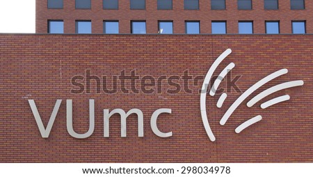 Amstwerdam,Netherlands-july 18, 2015: VU University Medical Center is a comprehensive teaching and research university in Amsterdam.