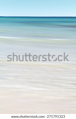 Beautiful abstract seascape scene