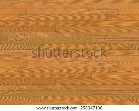 Wooden Gymnasium Floor Texture - Landscape Format