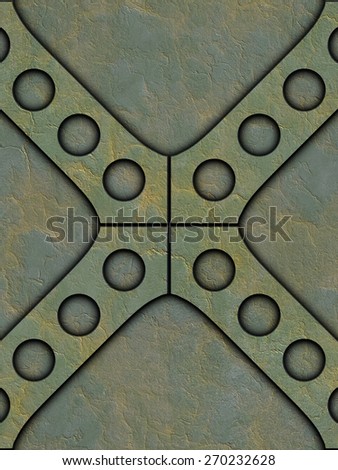 Metal Ceiling Tile - Digital Rendering