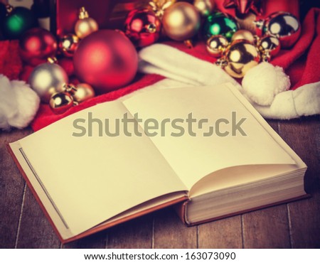 Book and christmas gifts