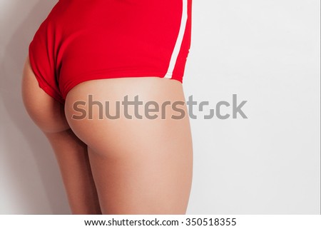 Sexy beautiful athletic ass . Beautiful athletic woman