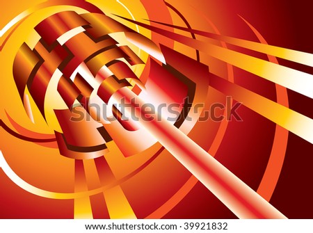 wallpaper techno. stock photo : Abstract techno