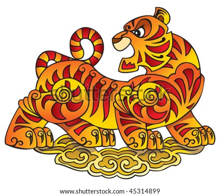 Chinese zodiac year tiger