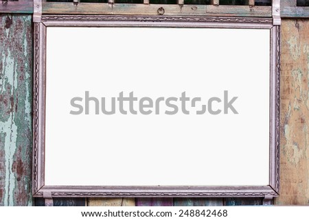 Wooden frame for picture or painting