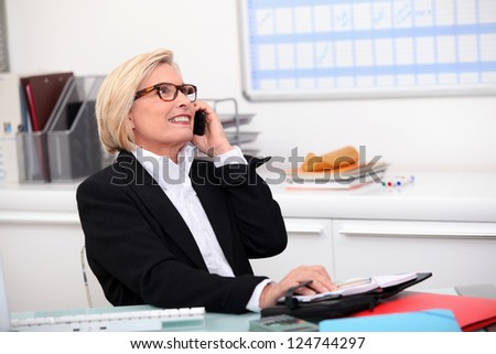 Senior saleswoman hasn't lost her touch Senior saleswoman hasn't lost her touch