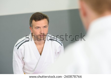 Martial arts class