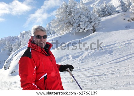 Man In Snowsuit