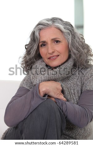 Portrait of a senior woman